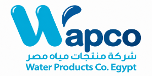 A clean white background with a large corporate lo