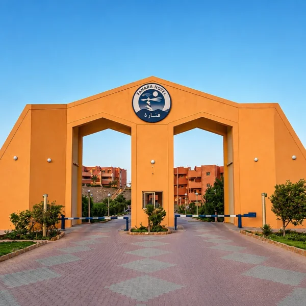 A wide well lit architectural landscape photo of result 600x600