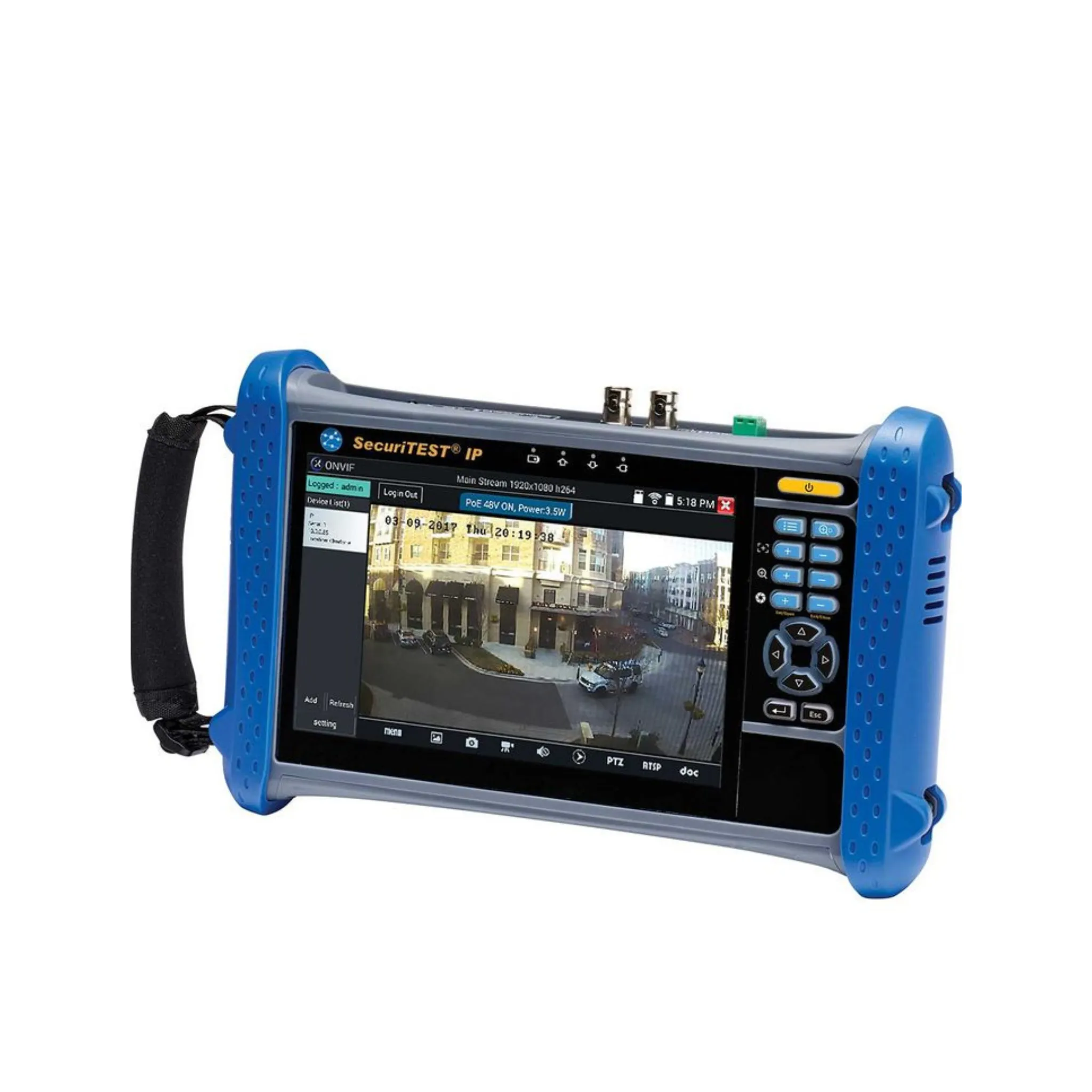 Camera tester result