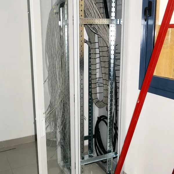 Indoor utility it closet scene a tall white metal result 1 600x600
