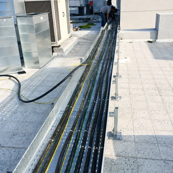 Rooftop industrial maintenance scene in bright day result 1 600x600